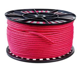 Плетеная веревка ЭБИС п/п 6 мм 200 м красная 175 