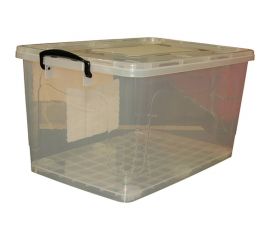 Контейнер для хранения Росспласт 50 л прозрачный 532347 