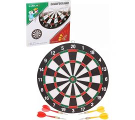 Дартс Наша Игрушка 29.5 см, двухсторонний, дротик-иголка 6 шт. 647015 