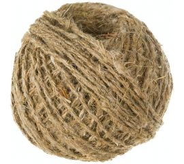 Упаковочный льняной шпагат Рыжий кот клубок D1,5мм 1000тэкс 50м 082273 