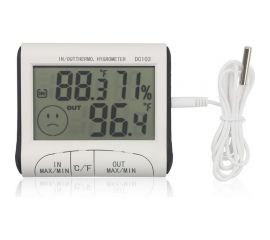 Электронный термометр-гигрометр с выносным датчиком Pro Legend PL6116 