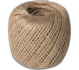 Джутовый шпагат ЩИТ ШД 1,2 ктекс П 2 пол. 2-ниточный в боб. по 110 гр 66798 