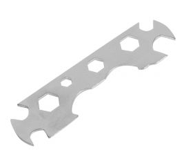 Семейный велосипедный ключ DORKEL типоразмеры: 8,10,11,12,14,15,R17,R18, п/э пакет DR-3368-ВИ 