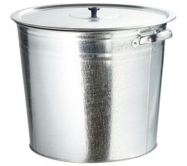 Оцинкованный бак для воды с крышкой Россия 32л, без крана 67549 