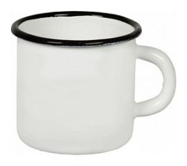 Эмалированная кружка СТАЛЬЭМАЛЬ 0.4 л, белоснежная ПД7028 