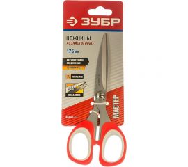 Хозяйственные ножницы 175мм ЗУБР МАСТЕР 40441-17 