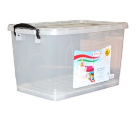 Контейнер для хранения Росспласт 35 л прозрачный 534324 