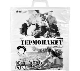 Термопакет BOYSCOUT, 42х45 см, пластиковая ручка, Мах нагрузка до 10 кг 61435 