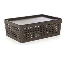 Корзинка с крышкой ПОЛИМЕРБЫТ TRAYMIX 3.7 л 4646280 