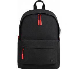 Универсальный рюкзак с отделением для ноутбука BRAUBERG URBAN, USB-порт, черный, 44x31x14см, 270805 