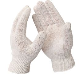 Перчатки ООО ЛидерТекс 10.6, 10 класс, 6 нитей, ХБ (С) 4670070000659 