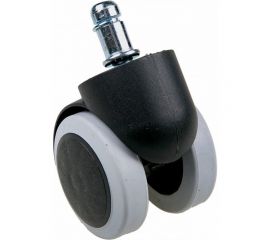 Колеса для офисного кресла Элимет черные/серые 5 шт с эластичной основой d=50 БП-00001693 