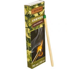 Костровые спички BOYSCOUT 90 мм, 10 шт /100/20 61028 