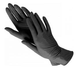 Нитриловые перчатки Foxy черные, 3.5г, размер ХS, 100 шт 204167 