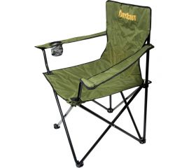 Раскладное кемпинговое кресло с подлокотниками BOYSCOUT 84х53х81см 61063 