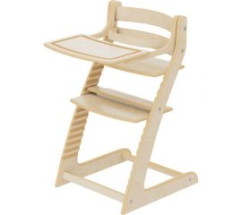 Детский стул ООО ТДК happy baby водный лак, каркас, сиденье, подставка для ног, столик, пояс 10000093969 