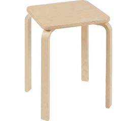 Квадратный табурет ООО ТДК FAMILY без покраски 10000092733 