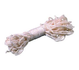 Рыболовная веревка ЕВРОПАРТНЕР крученая, 3 пряди, капрон, D2.5 мм, 20 м 5 2467 0 