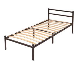 Разборная кровать Элимет 800x2000 мм металлическая с опорами и спинкой БП-00002064 