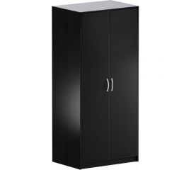 Шкаф Шведский Стандарт ОРИОН 2 двери, 79x55x175 см, черный, дуб венге 2.01.01.020.5 