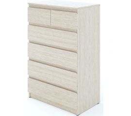Комод ФЕЛИКС Мальт 80 см, 6 ящиков, дуб сонома пк-оби-кд80х48я6-в1-966 