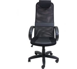 Кресло Кресловъ КР-508 пластик черный, спинка черная/сиденье черное 7КР22-508-0101Т-Кр 