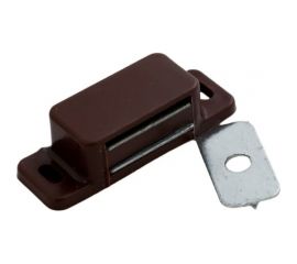 Магнитная защелка ЕВРОПАРТНЕР коричневая 2 шт. 16 3191 1 