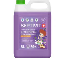 Гель для стирки SEPTIVIT ""Сильнозагрязненные Цветные Вещи"" (Extra Clean), 5л 332_5 
