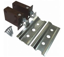 Комплект для навески шкафов Левша 125 кг, коричневый У8-8612.К 