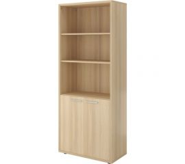 Высокий шкаф Монолит 3 открытые полки 800x400x1980 акация лорка 31 ДБ41.31 