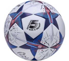 Футбольный мяч ATEMI STELLAR-2.0, PU, белый/синий/оранжевый, р.5 00-00009440 