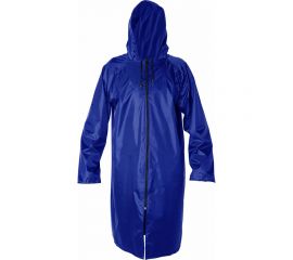 Многоразовый плащ-дождевик на молнии с ПВХ покрытием Грандмастер синий, р.56-58, рост 170-176 610867 