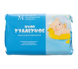 Туалетное мыло ММК 200 гр. "Детское" в цветной обертке флоупак марки Детское МКТУ4322 