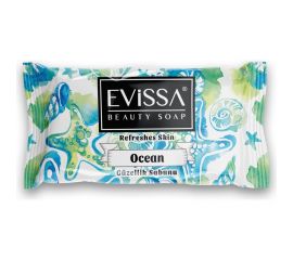 Туалетное мыло EVISSА флоупак, 85 гр. океан М2755 