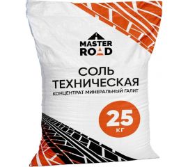 Соль техническая Мастер Роуд мешок 25кг соль-реагент-25кг 