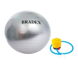 Мяч для фитнеса BRADEX ФИТБОЛ-65 с насосом SF 0186 