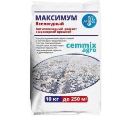 Противогололедный реагент CEMMIX Максимум 10 кг pgrm10 