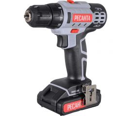 Аккумуляторная дрель-шуруповерт Ресанта ДА-18-2ЛК 75/14/5 