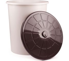 Бак универсальный ЗПИ «Альтернатива» 100л с крышкойбежевый М3469 