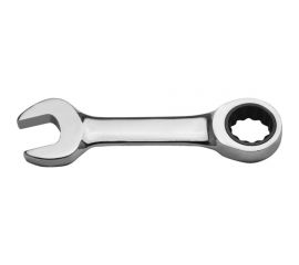 Комбинированный трещоточный укороченный ключ AV Steel 12мм шт AV-315312 