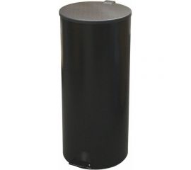Урна с педалью Титан Мета 50л, черный 4607078088525 
