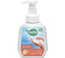 Эко-пенка для мытья рук NATBI Крем-брюле 5602 