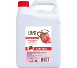 Жидкое мыло Dream Nature "Клубника со сливками" 5 л 1290к 