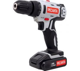 Аккумуляторная дрель-шуруповерт Ресанта ДА-20-2ЛК 75/14/11 