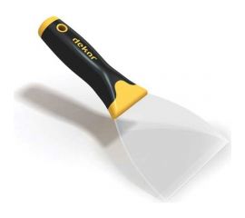 Шпатель DEKOR HASSAN 100мм, прозрачный пластиковый, пластиковая ручка 1260 