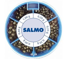 Набор грузил Salmo ДРОБИНКА PL 6 секций, крупные 120г, 1007-KP120 