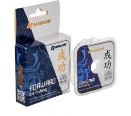 Леска Nisus FORWARD ICE FISHING N-FIF-0.181-50, 0.181мм/50м, нейлон прозрачный 294475 