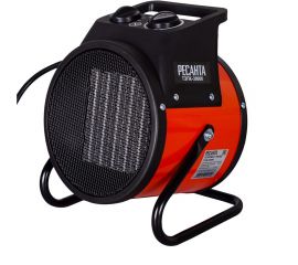 Тепловая электрическая пушка Ресанта ТЭПК-3000K керамический нагревательный элемент, круглая 67/1/27 