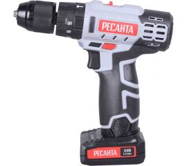 Аккумуляторная дрель-шуруповерт Ресанта ДА-24-2ЛК-У 75/14/8 