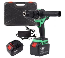 Аккумуляторная ударная дрель-шуруповерт Zitrek Green Impact 18V 063-4046 